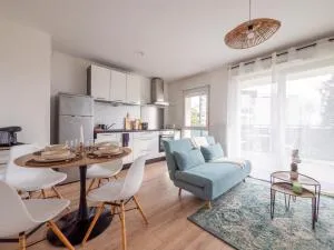 Le Cocon de Saint-Priest 1 Chambre Terrasse et Parking - 韦尼雪