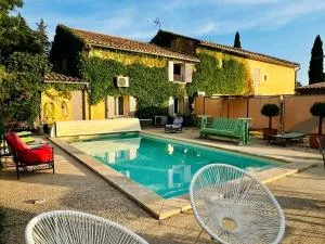 Villa Provençale avec Jardin et Piscine Privée à Beaumes-de-Venise - 瓦凯拉