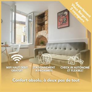 Appartements Escapade de Charme T2 Centre Historique Bergerac : photos des chambres