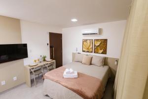 Flat a 2 min da praia em João Pessoa - Próx Caribessa