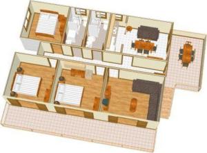 Apartments with parking space Podgora, Makarska - 22389