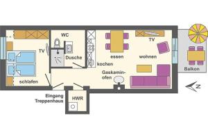 Les Belles, Haus Cecile, FW Attractive, Whg 4