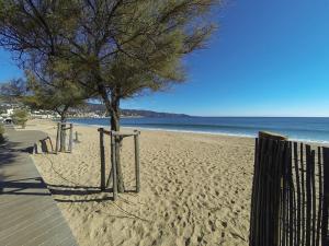 Le Lavandou: Studio cabine 4 pers, plage, parking - FR-1-803-83