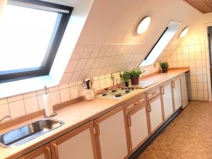 Gudhjem unsere Ferienwohnung mit tollem Meerblick