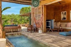 Stunning Two-bedroom Ocean View House - Mazul - Tlachicón