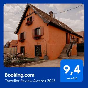 Maisons de vacances Gite du Fronholz - Maison alsacienne avec jardin et service traiteur : photos des chambres