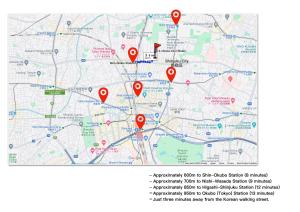 新大久保から徒歩7分の新築アパート3