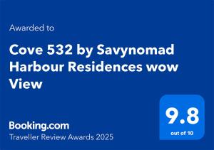 Cove 532 by Savynomad Harbour Residences wow View