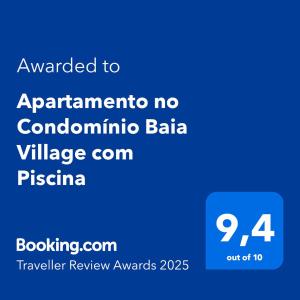 Apartamento no Condomínio Baia Village com Piscina