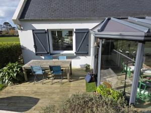 Maisons de vacances Maison vue mer incroyable 180 degres , acces direct plage et GR34 : photos des chambres