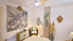 Appartements La Maison d -Isa Meze appartement RdC : photos des chambres