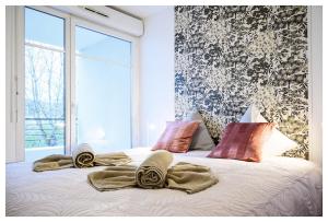 Appartements Confortable 3P avec terrasse, proche Disney et Paris : Appartement 2 Chambres avec Terrasse
