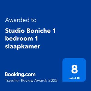 Studio Boniche 1 bedroom 1 slaapkamer