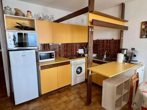 Studio cabine avec parking privé et animaux admis à 50m de la plage - Argelès-sur-Mer - FR-1-225-102