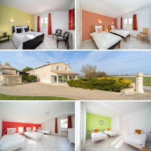 Maisons de vacances Gite Chelona Vinifera par Chelona-Loc - jusqu-a 10 personnes - calme - campagne : photos des chambres