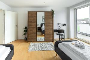 Penthouse-Maisonette - City Center, Highspeed Internet, Garage