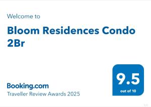 Bloom Residences Condo 2Br
