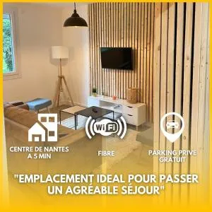 Épicentre - 3 Chambres - Nantes - Aéroport - 卢瓦尔河畔圣塞巴斯蒂安