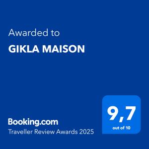 GIKLA MAISON