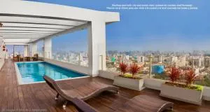 ALU Apartments - Limit with Miraflores Panoramic City View - Лима