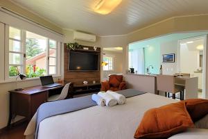 Cama King, AC, Aconchego de Casa, Ap Completo