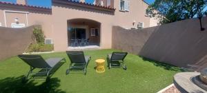 Maisons de vacances Villa Palombaggia Porto-Vecchio dans residence RIVIERA avec piscine : photos des chambres