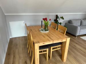 Gemütliche Dachgeschosswohnung auf dem Land