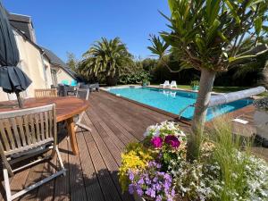 Villas Belle villa bord de mer avec piscine : photos des chambres