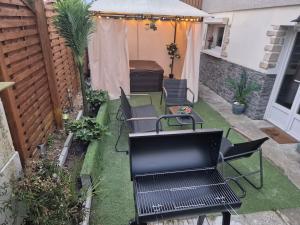 Maisons de vacances Spa Piscine Privative en Pleine Nature a 1h de Paris : photos des chambres