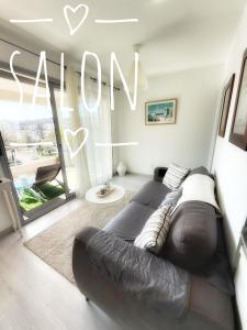 Cannes beach and Festival Palais