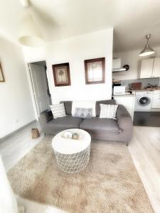 Cannes beach and Festival Palais