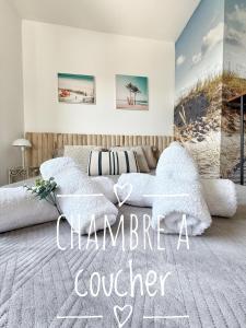 Cannes beach and Festival Palais