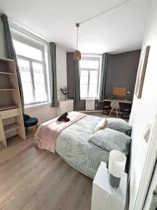 Le Constantin - maison spacieuse et conviviale - 5 ch et 2 SDB - Wattrelos