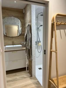 Sejours chez l'habitant Petit cocon lillois:Cheminee & jardin : photos des chambres