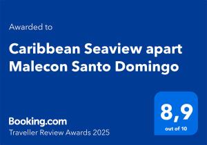 Caribbean Seaview apart Malecon Santo Domingo