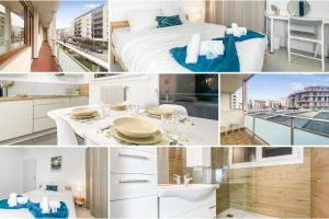 Maisons d'hotes HOMEY LA COLOC BRILLANT - Colocation haut de gamme de 3 chambres uniques et privees / Proche centre-ville et transports en commun / Balcons / Wifi gratuit : photos des chambres