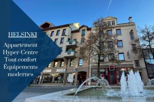 Appartements HOMEY HELSINKI - Hyper centre - Proche Geneve - Terrasse privee - Wifi & Netflix : photos des chambres