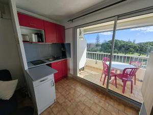 Studio cabine climatisé, piscine, 4 pers, vue lagon, Cap dAgde - FR-1-607-209