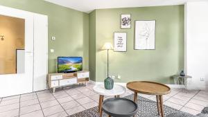 Appartements HOMEY FLORISSANT - Proche Gare / Parking gratuit / Balcon prive / Wifi gratuit : photos des chambres