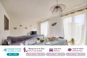 Maison & jardin - 650 m de la plage "des Montiers"