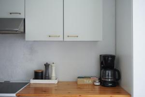 Wooden house studio with shared garden