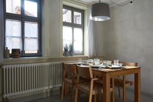 Ferienhaus Zur grauen Maus in Arnstadt mit Parkplatz und Garten