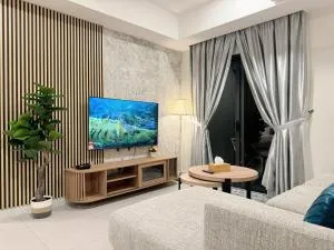 The Atrium Ampang by OKBnB - Family Suite 3-Minute Access to the Heart of KL - Kampong Datok Keramat