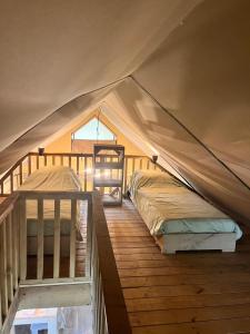 Glampingtent de Saskerlei, de Woudhaven