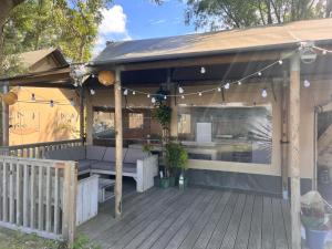 Glampingtent de Saskerlei, de Woudhaven