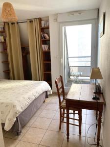 Grand Bleu T3 sur quai plaisancier, Garage, Clim