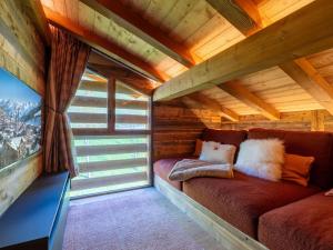 Chalet cosy 5 étoiles, hammam, animaux admis, pour 10 pers. à La Clusaz - FR-1-304-297