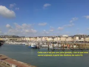 Le petit fort, vue magnifique vue sur le port et la mer - Puys
