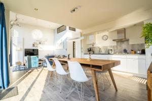 Lifestyle Cube mit Dachterrasse Meerblick und Strand