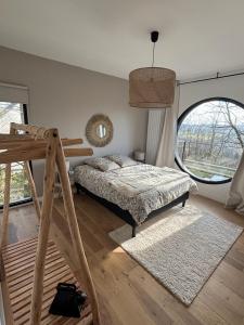 Maisons de vacances La Corniche, Villa d-architecte avec piscine, 2mn mer a Houlgate : photos des chambres